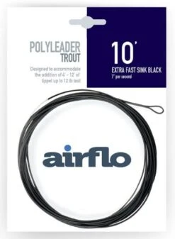 Airflo Trout 10' Polyleader -Fishing Equipment Store 10 Extra Fast sink