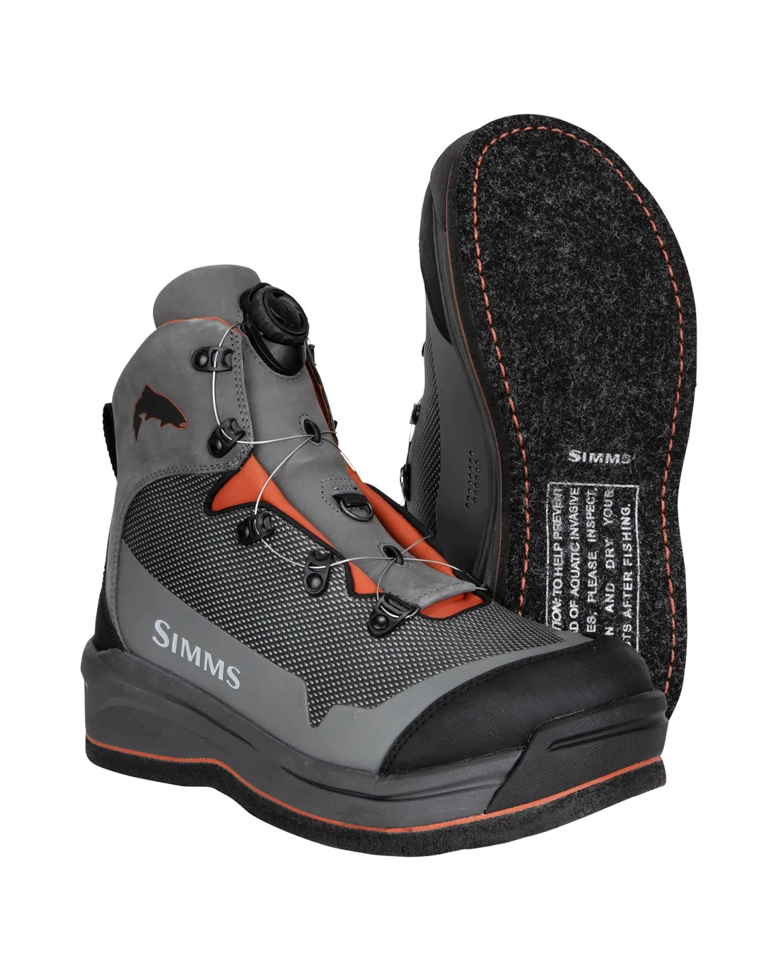 Simms - Men's Guide BOA Boot - Felt - Slate 3 Simms - Men's Guide BOA Boot - Felt - Slate