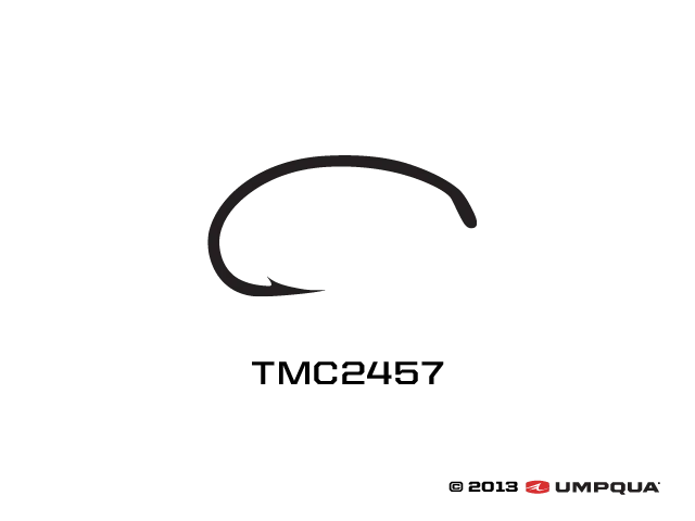 TMC 2457 Caddis Pupa, Nymph Hook - 100 Pack 3 TMC 2457 Caddis Pupa, Nymph Hook - 100 Pack