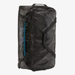 Patagonia - Black Hole Wheeled Duffel Bag 100L - Black W/Fitz Trout