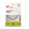 Scientific Anglers Absolute Trout Tapered Leader - 3 Pack -Fishing Equipment Store ATrout3pk 2