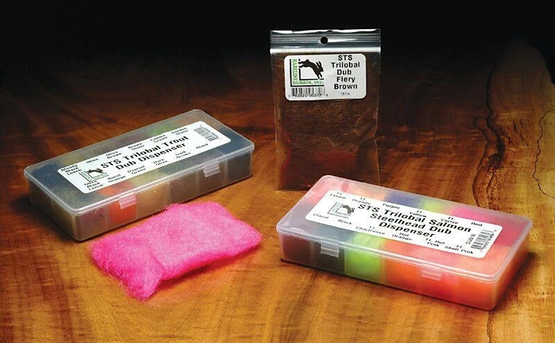 Hareline STS Trilobal Salmon Steelhead Dubbing Dispenser 3 Hareline STS Trilobal Salmon Steelhead Dubbing Dispenser