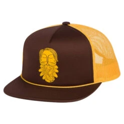 Loon Bearded Snap Back Hat -Fishing Equipment Store F9619 2