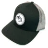 Fly Fish Food Logo Hat - Black & Grey -Fishing Equipment Store FFFHAT BG 2