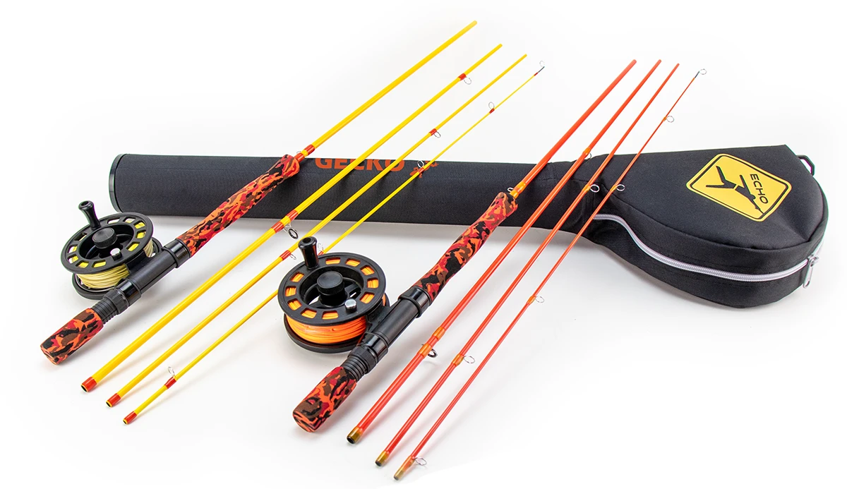 Echo Gecko Trout 7'9" 5wt Fly Rod Kit 3 Echo Gecko Trout 7'9" 5wt Fly Rod Kit