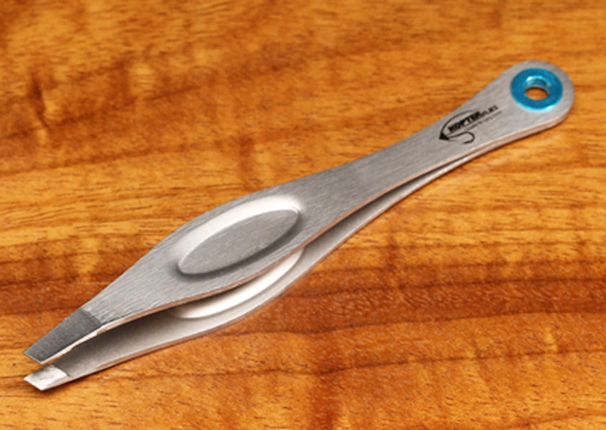 Hareline Kopter Ultimate Slant Point Tweezers 3 Hareline Kopter Ultimate Slant Point Tweezers