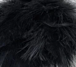 1oz Master Pack: Fish Hunter Premium Strung Marabou -Fishing Equipment Store Marabou Black