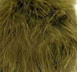 1oz Master Pack: Fish Hunter Premium Strung Marabou -Fishing Equipment Store Marabou Dark Olive