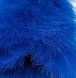 1oz Master Pack: Fish Hunter Premium Strung Marabou -Fishing Equipment Store Marabou Electric Blue