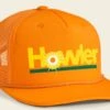 Howler Bros Structured Snapback Hat - Howler Plantain: Orange