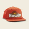 Howler Bros - Rainbow Snapback - Orange 2 Howler Bros - Rainbow Snapback - Orange -Fishing Equipment Store S23 Hats Snapback Howler Rainbow Orange Front