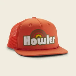Howler Bros - Rainbow Snapback - Orange
