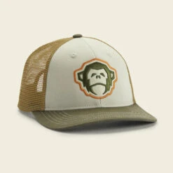 Howler Bros - El Mono Snapback - Rifle Green/Stone/Old Gold