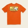 Howler Bros -Pelican Badge T-Shirt -Fishing Equipment Store S23 Select Pelican Badge Orange Flat