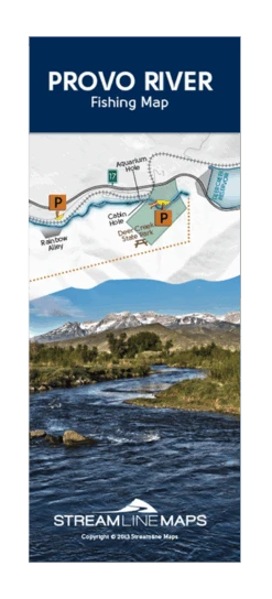 Streamline Maps Fishing Maps