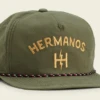 Howler Bros Unstructured Snapback Hat - Hermanos - Fatigue