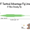 FNF Tactical Advantage Fly Line - Sneaky Tip Slow (0.5ips) 1 FNF Tactical Advantage Fly Line - Sneaky Tip Slow (0.5ips) -Fishing Equipment Store SneakyTipSlow2