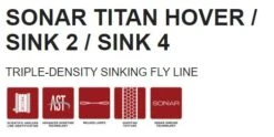 Scientific Anglers Sonar Titan Hover/Sink 2/Sink 4 Fly Line -Fishing Equipment Store SonarTitanH.2.4