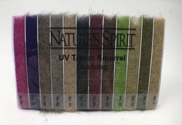 UV Tracer Squirrel Dubbing Dispenser 3 UV Tracer Squirrel Dubbing Dispenser