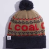 COAL - The Kelso Pom Beanie - Khaki -Fishing Equipment Store kelso