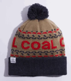 COAL - The Kelso Pom Beanie - Khaki