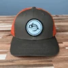 Fly Fish Food Logo Hat - Dark Loden/Jaffa Orange 2 Fly Fish Food Logo Hat - Dark Loden/Jaffa Orange -Fishing Equipment Store lodenorange