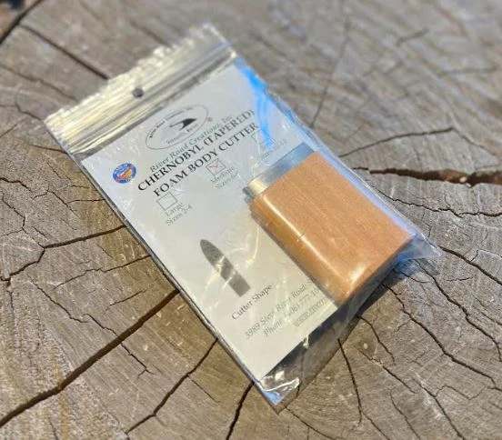 Hareline Chernobyl Style Tapered End Foam Body Cutter 3 Hareline Chernobyl Style Tapered End Foam Body Cutter