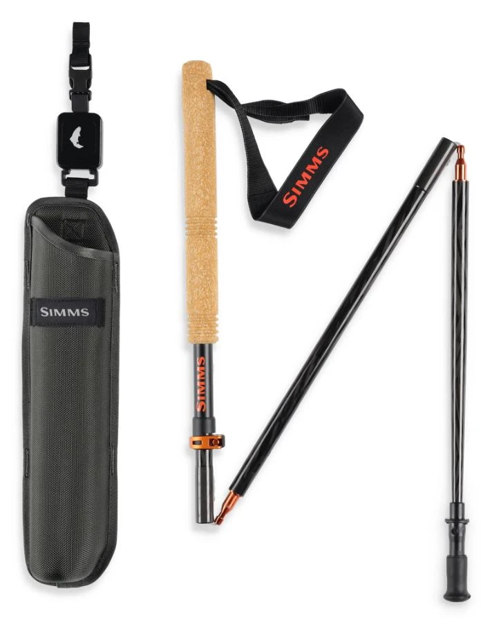 Simms Pro Wading Staff - Black 3 Simms Pro Wading Staff - Black