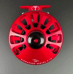 TIBOR Signature Series Reel - Crimson -Fishing Equipment Store t3