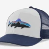 Patagonia Fitz Roy Trout Trucker Hat -Fishing Equipment Store whitenewnavy